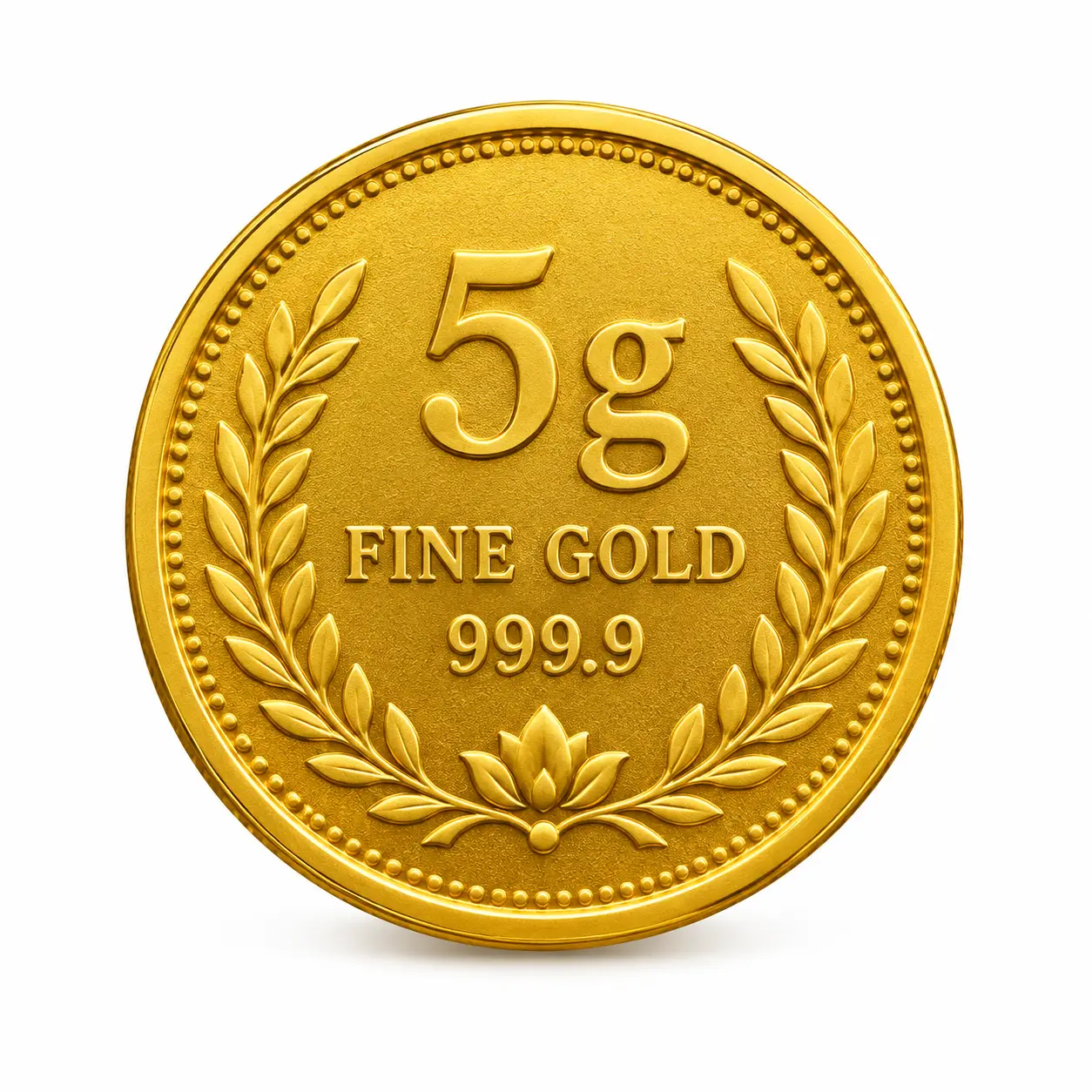 5 Gram 24K Gold Coin
