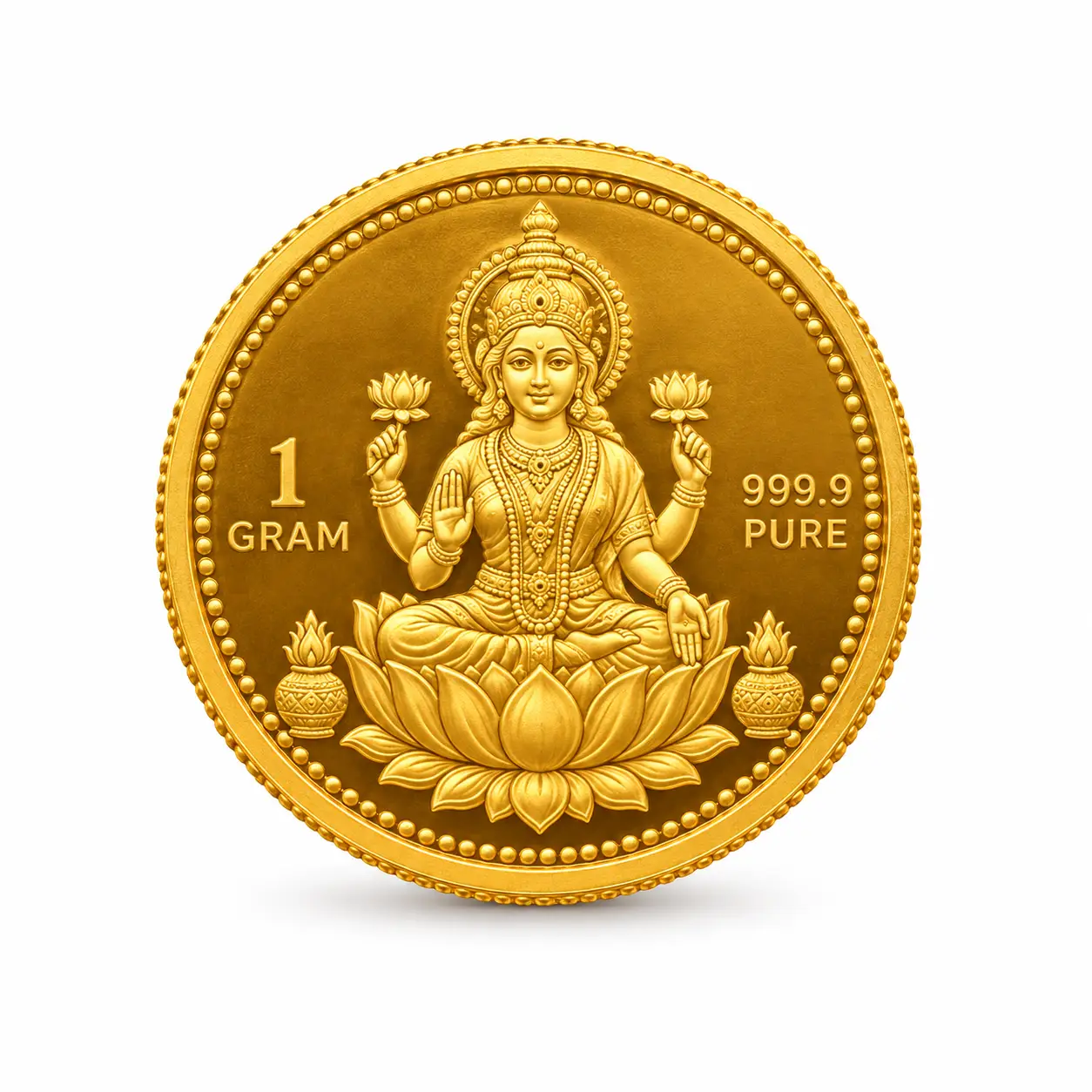 1 Gram 24K Gold Coin
